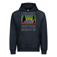 Navy Lıve Ugly Fake Your Death Urban Hoodie - Bettercallsaul