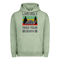 Pigment Oil Green Lıve Ugly Fake Your Death Urban Hoodie - Bettercallsaul