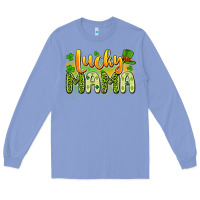 Colony Blue lucky mama Long Sleeve Tee - Artiststas