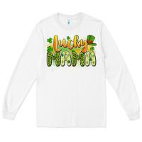 White lucky mama Long Sleeve Tee - Artiststas