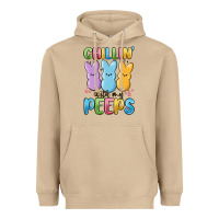 Mushroom chillin' with my peeps Heavyweight Hoodie - MaliasSmallBusiness
