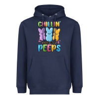 Navy chillin' with my peeps Heavyweight Hoodie - MaliasSmallBusiness
