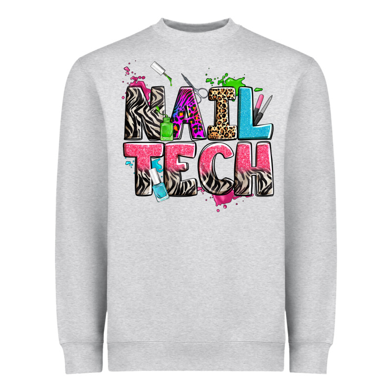 Nail Tech Heavyweight Sweatshirt by Zillion Design Studio | Teevron