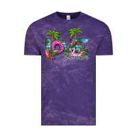 Cloud Purple love summer Vintage Tee - SublimationCraftShop