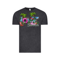 Vintage Black love summer Vintage Tee - SublimationCraftShop