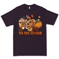Plum tis the season football Premium Tee - BarkalooDesign
