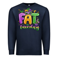 Navy fat tuesday Premium Sweatshirt - MaliasSmallBusiness