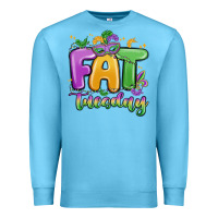 Ocean Blue fat tuesday Premium Sweatshirt - MaliasSmallBusiness