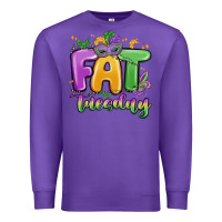 Purple fat tuesday Premium Sweatshirt - MaliasSmallBusiness