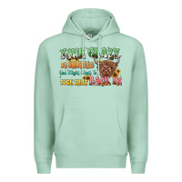 Seafoam your crazy is showing cow Premium Hoodie - LillyAllenDesigns