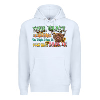 White your crazy is showing cow Premium Hoodie - LillyAllenDesigns
