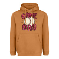Meerkat game day baseball Heavyweight Hoodie - MaliasSmallBusiness