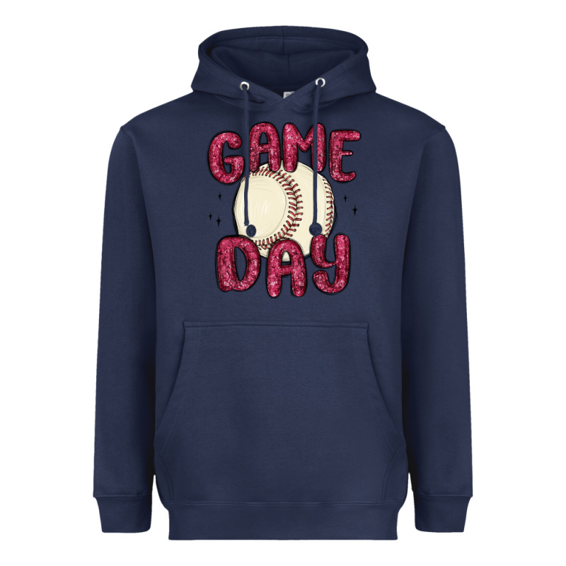 Game Day Baseball Heavyweight Hoodie by MaliasSmallBusiness | Teevron