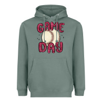 Sage game day baseball Heavyweight Hoodie - MaliasSmallBusiness