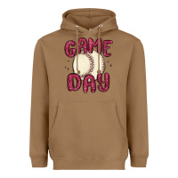 Toasted Coconut game day baseball Heavyweight Hoodie - MaliasSmallBusiness