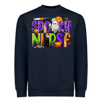 Halloween Spooky Nurse Heavyweight Sweatshirt | Teevron