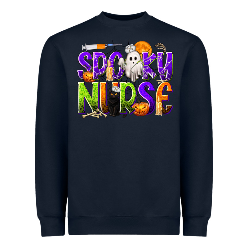 Halloween Spooky Nurse Heavyweight Sweatshirt by texasbilliewilder | Teevron