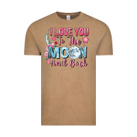 I Love You To The Moon And Back Vintage Tee | Teevron