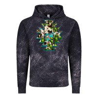 Cloud Black aztec  cowhide cactus gemstone Vintage Hoodie - JahusDesignShop