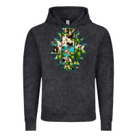 Vintage Black aztec  cowhide cactus gemstone Vintage Hoodie - JahusDesignShop