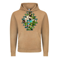 Vintage Camel aztec  cowhide cactus gemstone Vintage Hoodie - JahusDesignShop