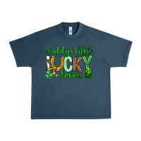 Midnight Navy St. Patrick's Day Daddy's little lucky charm Urban Heavy Tee - Neo Western