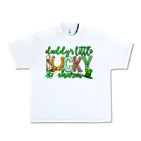 White St. Patrick's Day Daddy's little lucky charm Urban Heavy Tee - Neo Western