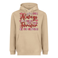 Mushroom you will always be my forever you will forever be Heavyweight Hoodie - MaliasSmallBusiness