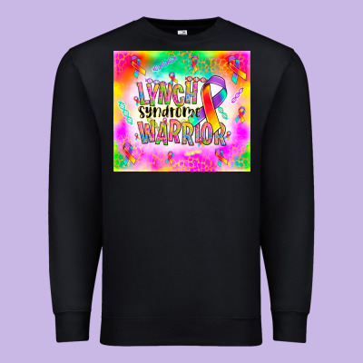 Lynch Stndrome Warrior Premium Sweatshirt Designed By Nancycooperartshop
