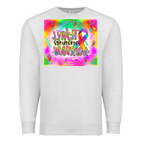 Oatmeal Heather lynch stndrome warrior Premium Sweatshirt - NancyCooperArtShop