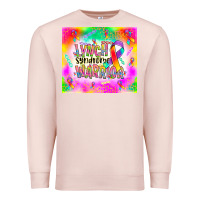 Pale Pink lynch stndrome warrior Premium Sweatshirt - NancyCooperArtShop