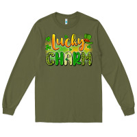 Army Green lucky charm Long Sleeve Tee - Artiststas