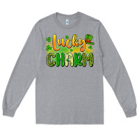 Heather Grey lucky charm Long Sleeve Tee - Artiststas
