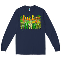 Navy lucky charm Long Sleeve Tee - Artiststas