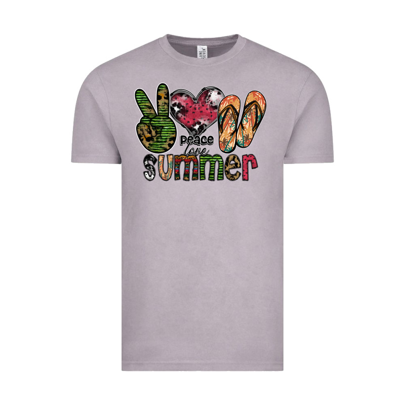 Peace Love Summer Vintage Tee by SublimationCraftShop | Teevron