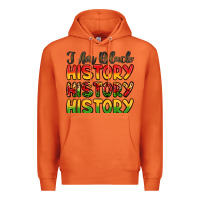 Carrot i am black history Premium Hoodie - LillyAllenDesigns