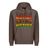 Coffee i am black history Premium Hoodie - LillyAllenDesigns