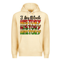 Pina Colada i am black history Premium Hoodie - LillyAllenDesigns