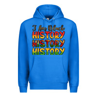 True Royal i am black history Premium Hoodie - LillyAllenDesigns