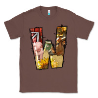 Chestnut farm life alphabet lowercase letters w Classic Tee - BundleAndBundleShop
