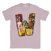 Lilac farm life alphabet lowercase letters w Classic Tee - BundleAndBundleShop