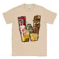 Mushroom farm life alphabet lowercase letters w Classic Tee - BundleAndBundleShop