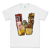 Farm Life Alphabet Lowercase Letters W Classic Tee | Teevron