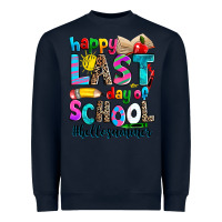 Navy happy last day of school Heavyweight Sweatshirt - Zillion Design Studio