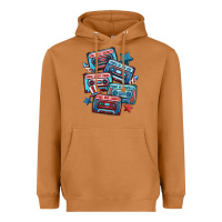 Meerkat usa america cassette tapes Heavyweight Hoodie - MaliasSmallBusiness
