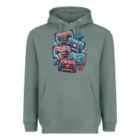 Sage usa america cassette tapes Heavyweight Hoodie - MaliasSmallBusiness