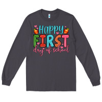 Smoke happy first day of school Long Sleeve Tee - JahusDesignShop