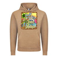 Vintage Coffee salt water and sunshine Vintage Hoodie - texasbilliewilder