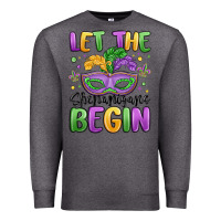Charcoal Heather let the shenanigans begin Premium Sweatshirt - MaliasSmallBusiness