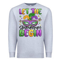Heather Grey let the shenanigans begin Premium Sweatshirt - MaliasSmallBusiness